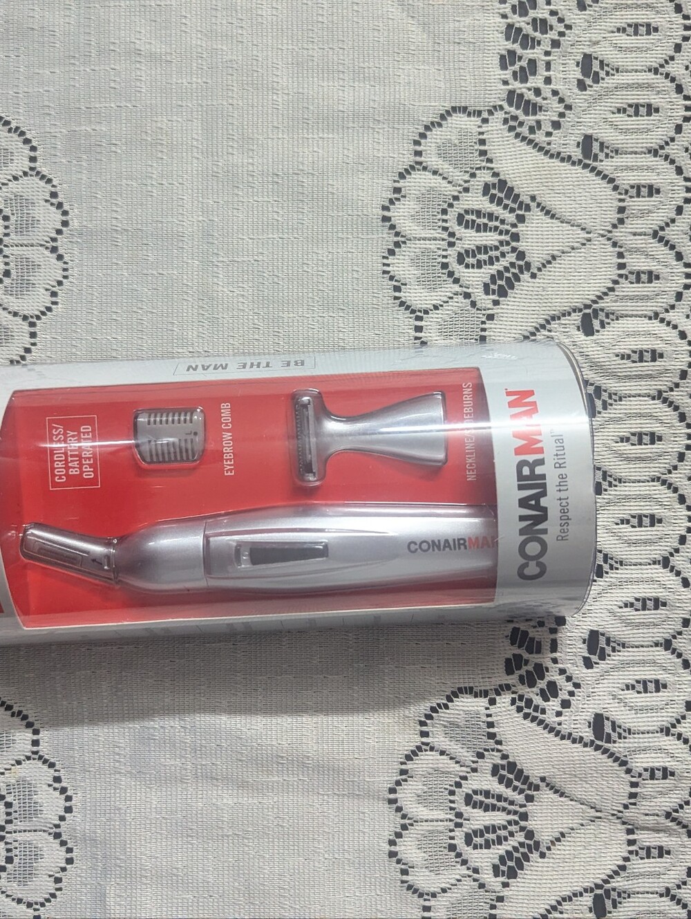 ConairMan Silver Cordless Men's Precision Trimmer - Silver